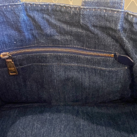 Authentic PRADA denim tote - Picture 4 of 13